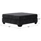 Ashley Lavernett Oversized Accent Ottoman in Charcoal, , large