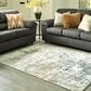 Ashley Redlings 7"5" x 9"6" Ivory, Honey, Spice, Gray, Taupe and Charcoal Area Rug, , large