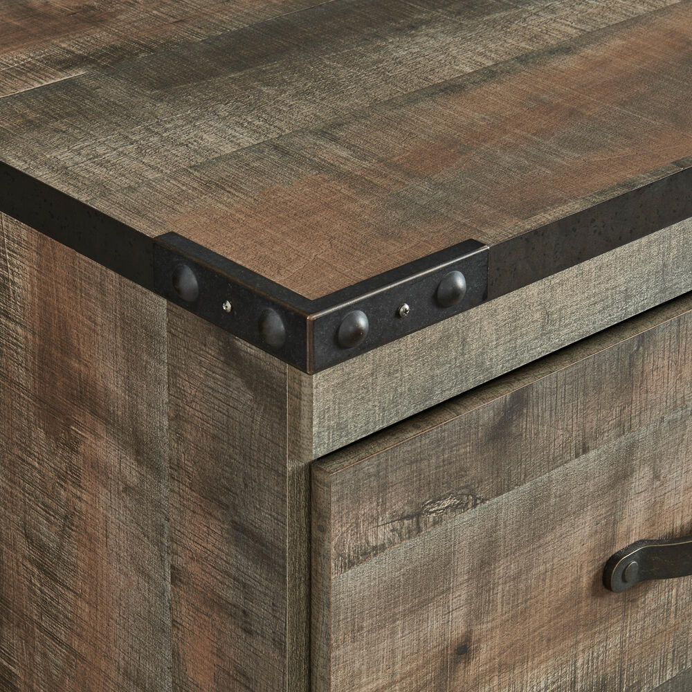 Ashley Trinell 60&quot; TV Stand in Brown, , large