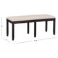 Linon Home Decor Jorissen Bench in Dark Charcoal, , large