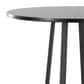 LumiSource Cosmo Bar Table in Black Metal and Black Wood, , large
