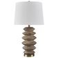 Ashley Jyllyard Poly Table Lamp in Light Brown and Gold, , large