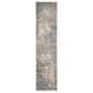 Safavieh Aria Damask 2" x 8" Cream and Multicolor Runner, , large