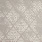 Nourison Damask DAS03 5" x 7" Ivory and Grey Area Rug, , large