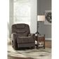Signature Design by Ashley Ballister Power Lift Recliner with Power Headrest and Lumbar in Espresso, , large