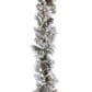 The Gerson Company 9" Pre-Lit Artificial Garland with White LED Lights in Green, , large