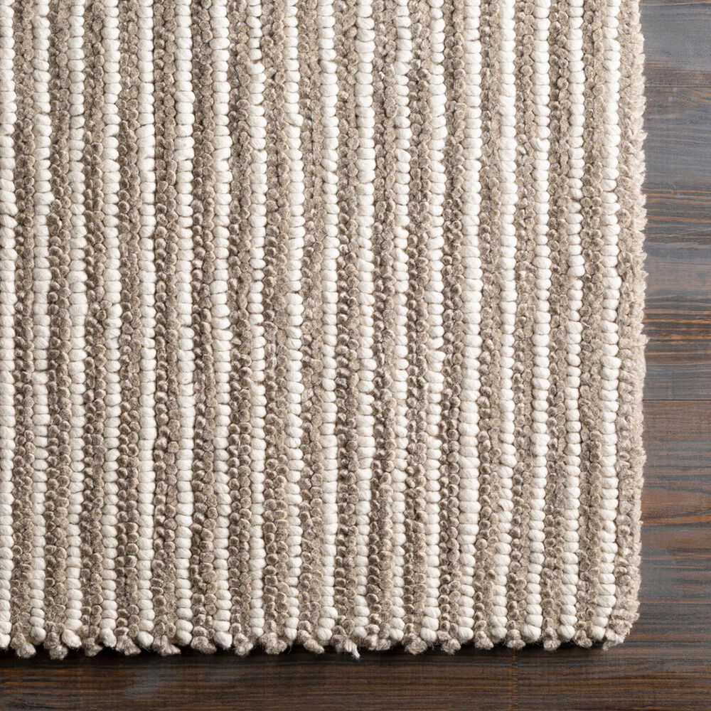Surya Felix Gray and Cream 8&#39; x 10&#39; Area Rug, , large