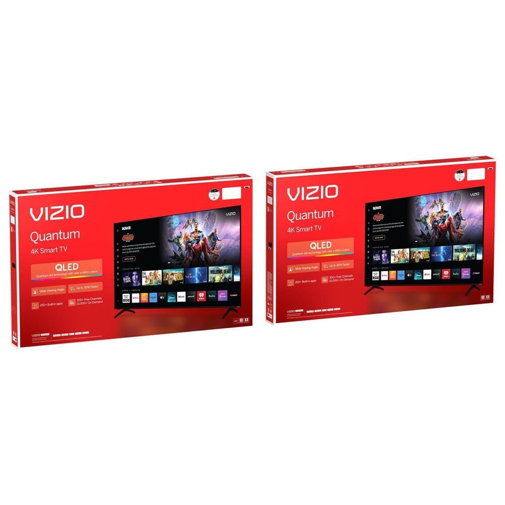 VIZIO 65&quot; Class Quantum 4K QLED HDR in Black - Smart TV, , large