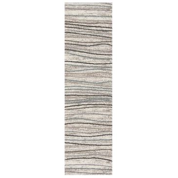 Safavieh Amsterdam AMS111A 2"3" x 8" Cream and Beige Runner, , large