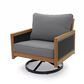 Clear Creek Collection 5-Piece Patio Conversation Set in Charcoal, , large