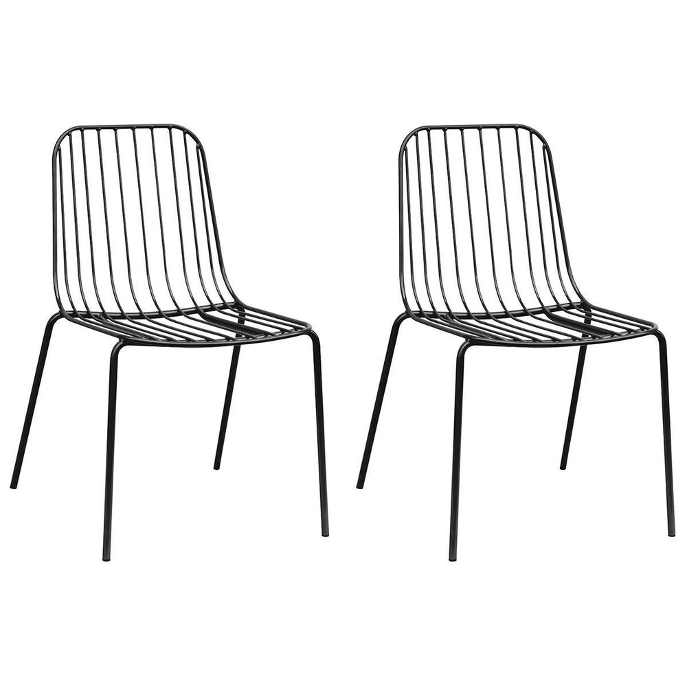 Ace Bayou Nui & Kids Activity Chair in Black (Set of 2), , large
