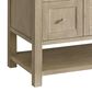 James Martin Vanities Breckenridge 48" Single Vanity in Whitewashed Oak with 3 cm Eternal Jasmine Pearl Quartz Top, , large