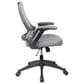 Rta Products Llc Mid-Back Mesh Task Office Chair with Height Adjustable Arms in Grey, , large