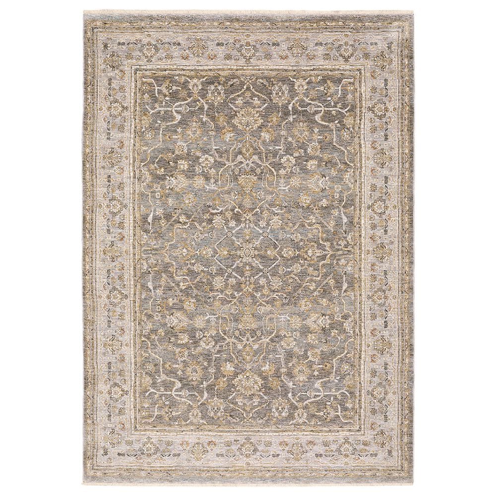 Oriental Weavers Maharaja Persian 40M 3"3" x 5" Beige and Grey Area Rug, , large