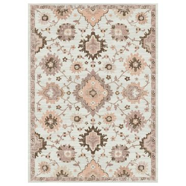 Balta Rugs Berengarten Medallion 7"10" x 10" Pink Area Rug, , large