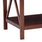 Linon Home Decor Trenton Coffee Table in Antique Tobacco, , large