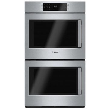Bosch 30" Benchmark Series Double Wall Oven Left Swing Door, , large