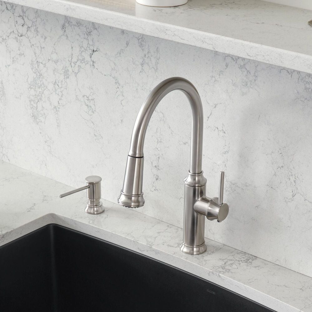 Blanco Empressa Pull-Down Kitchen Faucet 1.5 GPM in PVD Steel, , large
