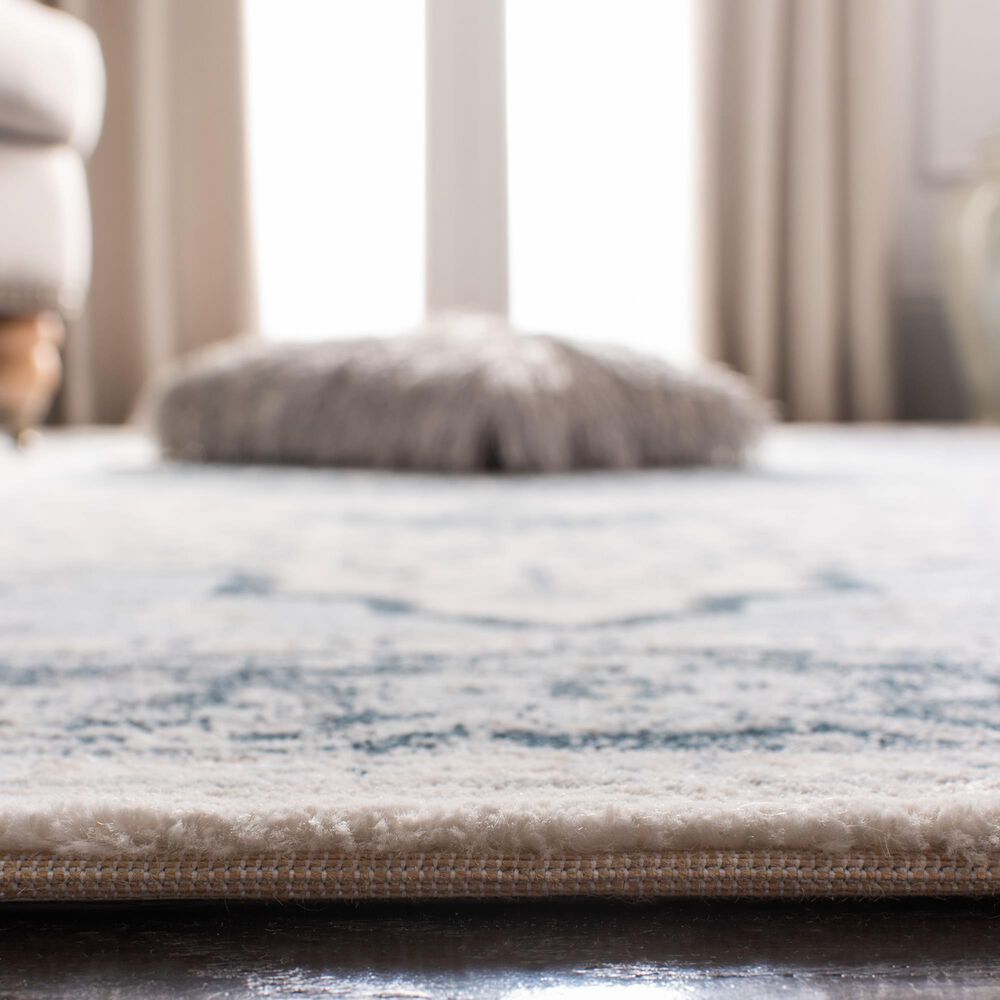 Safavieh Isabella 5&#39;3&quot; x 7&#39;6&quot; Cream and Light Blue Area Rug, , large