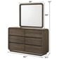 Crown Mark Kinkaid Dresser and Mirror, , large
