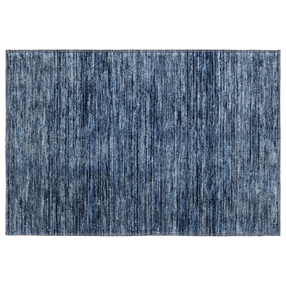 Dalyn Rug Company Soft Essentials Solid Navy 1"8" x 2"6" Indoor/Outdoor Area Rug, , large