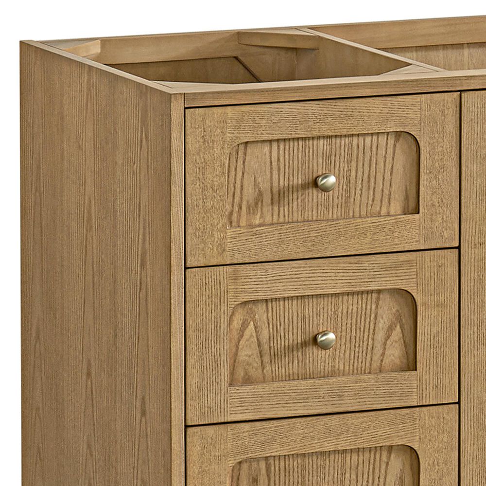 James Martin Vanities Laurent 60&quot; Single Bathroom Vanity Cabinet in Light Natural Oak, , large