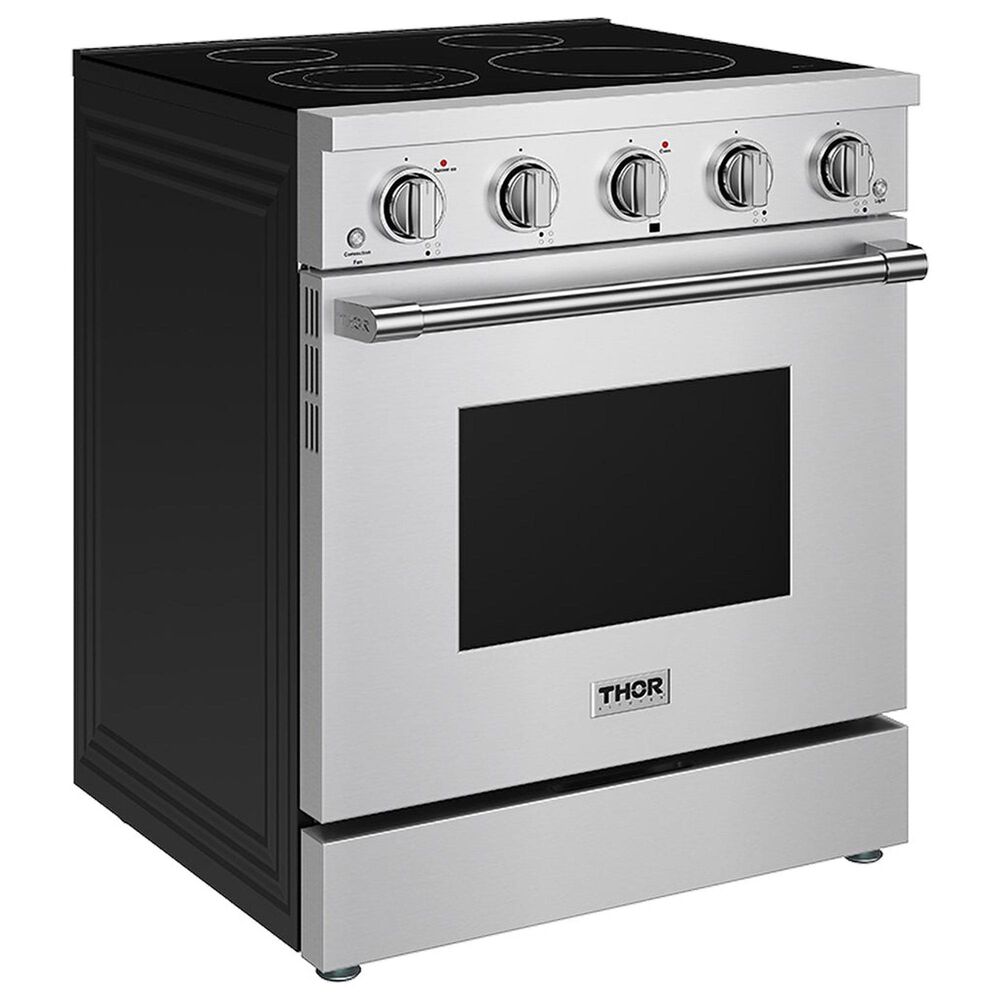 Thor Kitchen S Series 30" Professional Electric Range in Stainless Steel, , large