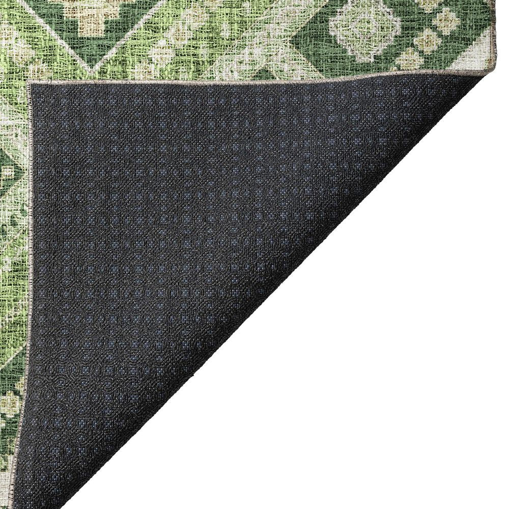 Dalyn Rug Company Portico PO5 Green 3&#39; x 5&#39; Area Rug, , large