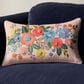 Loloi Vintage Garden Pink / Multi 13"" x 21"" Cover w/Down Pillow, , large