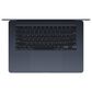Apple MacBook Air 15-inch Laptop M4 chip - 10 Core CPU - 10 Core GPU - 16GB Memory - 256GB SSD - Midnight (Latest Model), , large