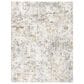 Surya Dresden White, Gray, Medium Gray, Light Slate, Mustard and Rust 6"7" Round Area Rug, , large