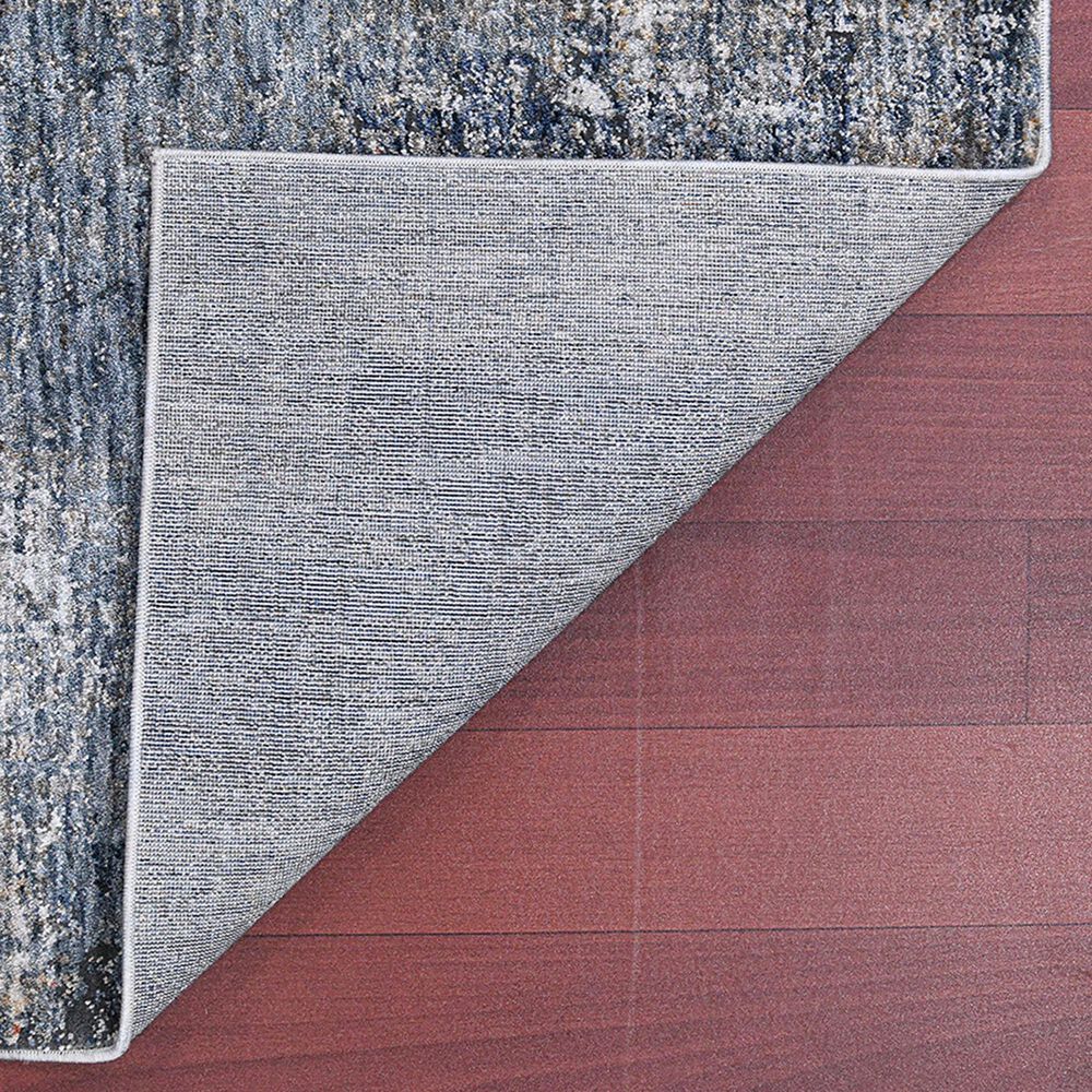 Amer Rugs Vermont VRM-2 2&#39;7&quot; x 8&#39; Gray and Orange Runner, , large