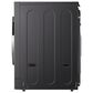 LG 5.8 Cu. Ft. Smart Front Load Washer and 9 Cu. Ft. Smart Electric Dryer Laundry Pair in Brushed Black Steel, , large