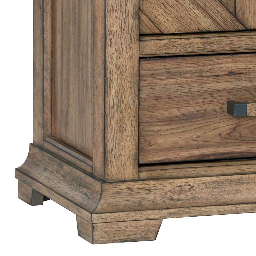 Karavan Casual Dining 
5-Piece Queen Bedroom in Knotty Hickory, , large