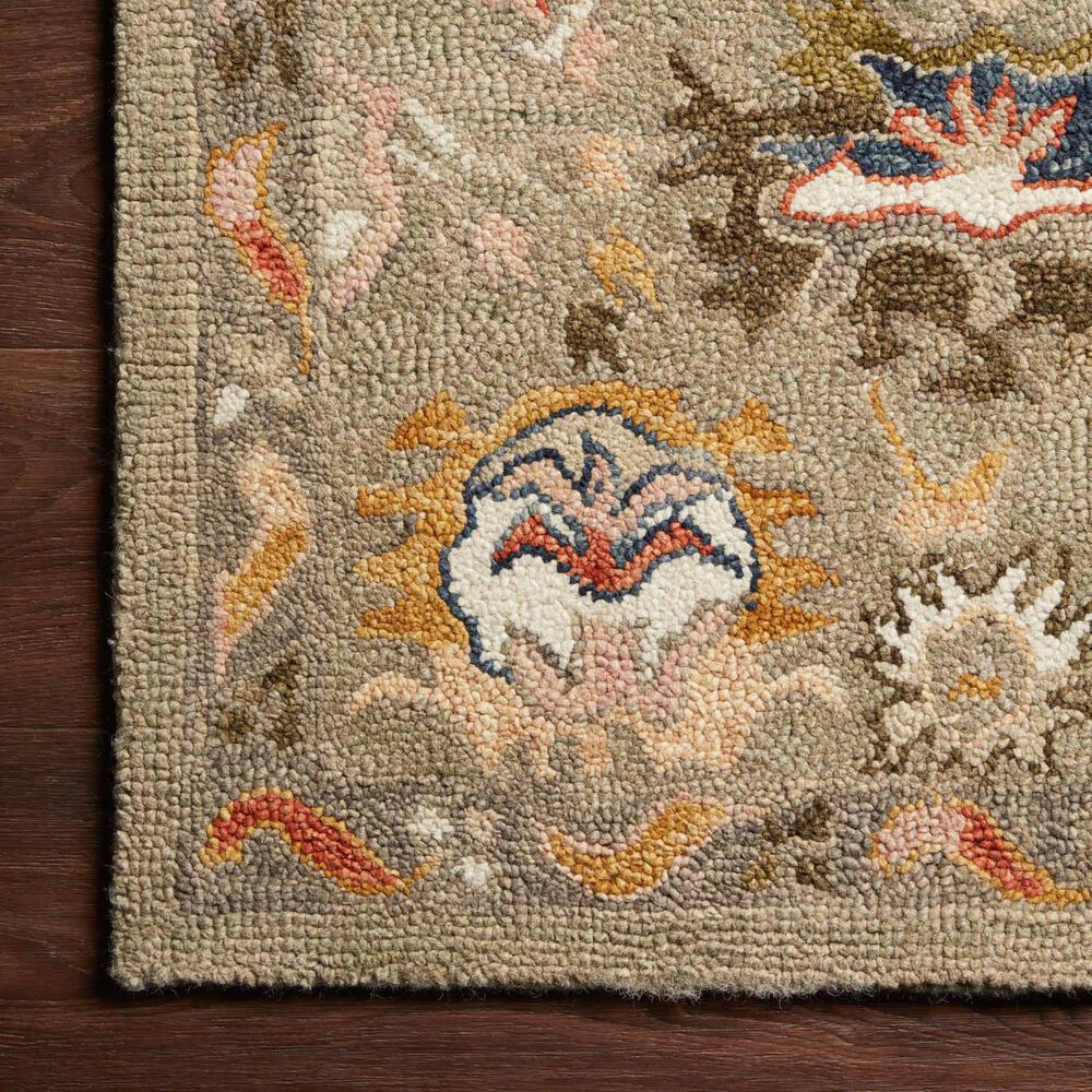 Loloi Padma Transitional 2&#39; x 5&#39; Grey and Multicolor, , large
