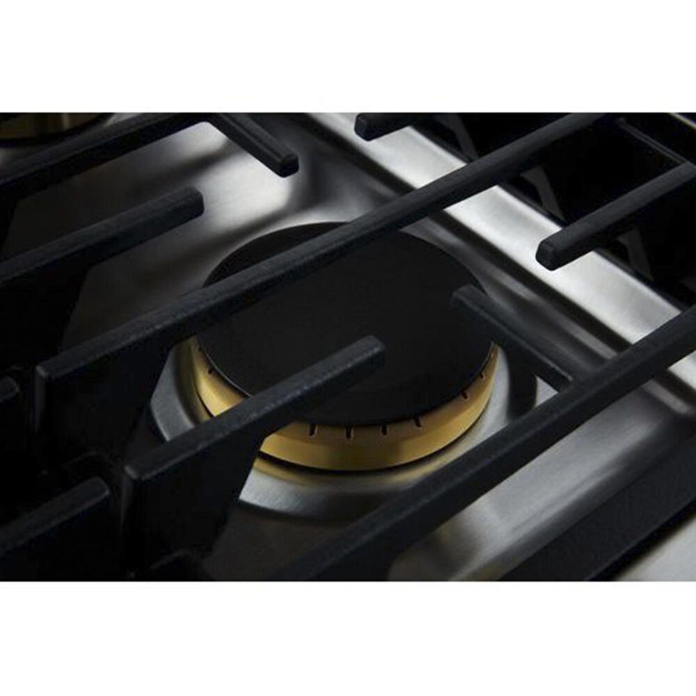 Whirlpool 36 JX3 Gas Downdraft Cooktop in Black Nebraska Furniture Mart