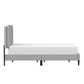 The Monday Company Full Upholstered Bed in Gray, , large