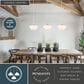 Vaxcel Eastgate 1-Light Pendant in Satin Nickel, , large
