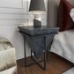 Maple and Jade Frame Accent Table in Grey and Black, , large