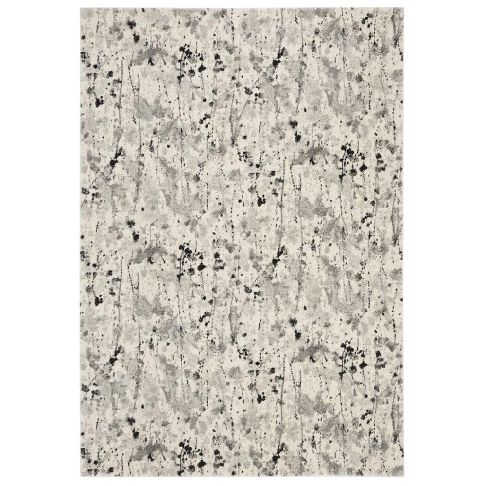 Safavieh Evoke EVK284F 5"1" x 7"6" Ivory and Grey Area Rug, , large