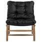 Jennifer Taylor Home Oxford Accent Chair in Noir Black, , large