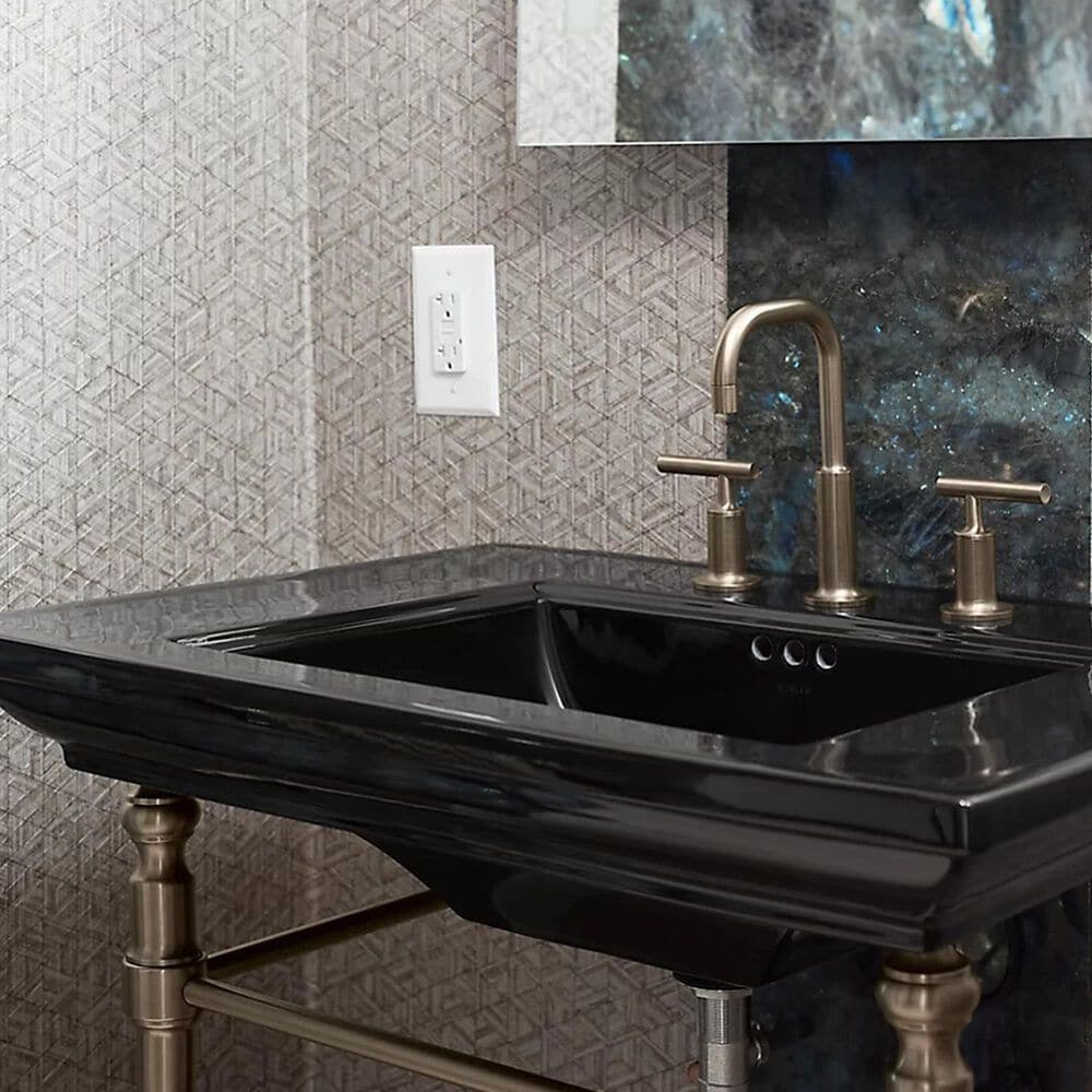 Kohler Purist Widespread Bathroom Sink Faucet in Vibrant Brushed Bronze, , large