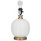 Maple and Jade Modern Accent Lamp in White and Gold, , large
