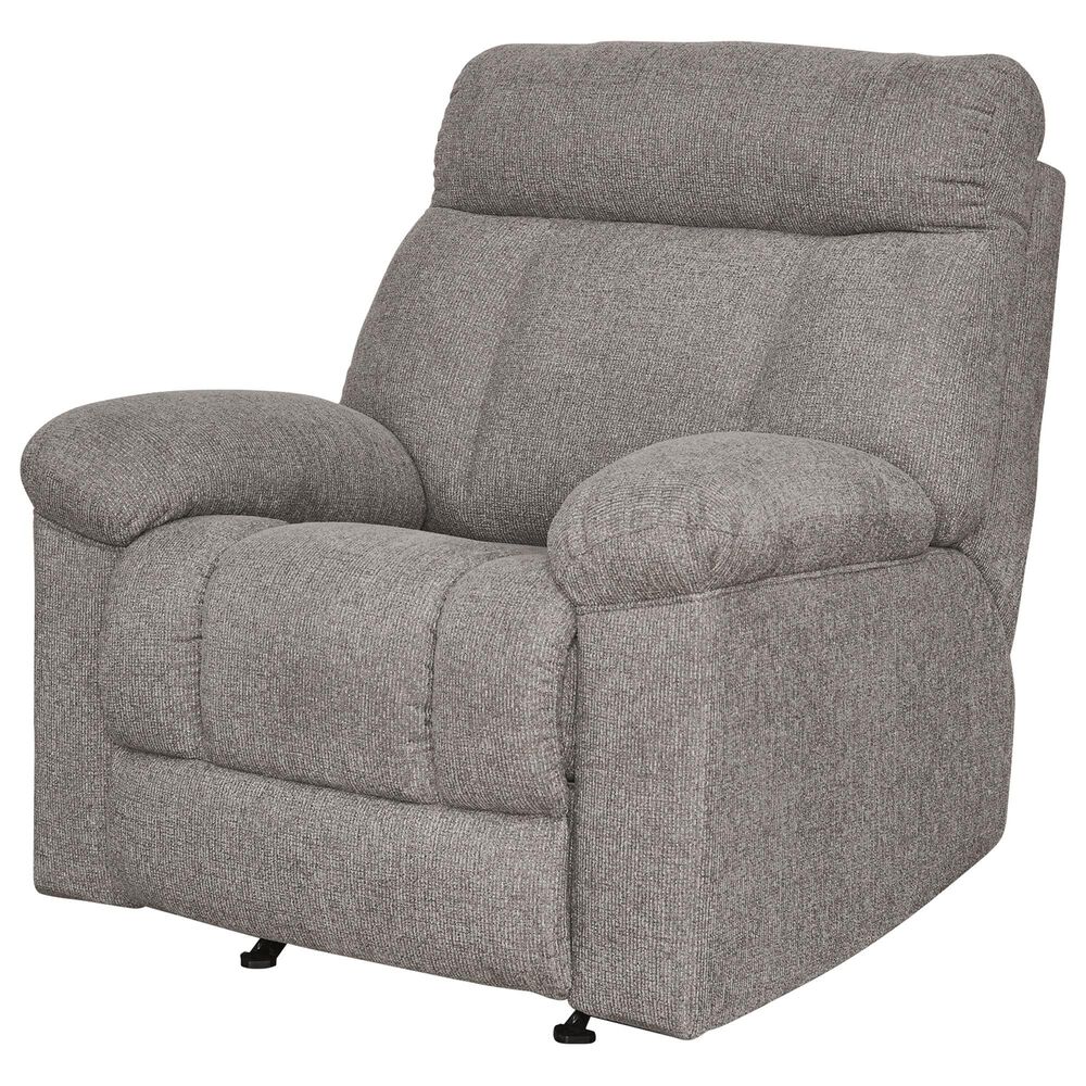 Ashley Hoyne Park Manual Rocker Recliner in Smoke, , large