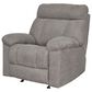 Ashley Hoyne Park Manual Rocker Recliner in Smoke, , large