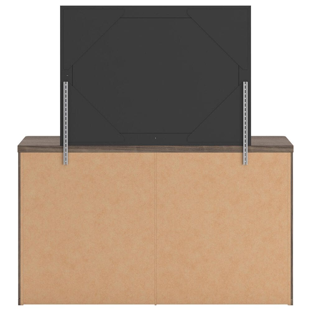 Ashley Kendanport Dresser and Mirror in Brown, , large