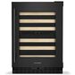 KitchenAid 24" Undercounter Wine Cellar with Full-Extension Wood-Front Racks and Right Hinge in Black Ore, , large