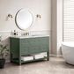 James Martin Vanities Breckenridge 48" Single Bathroom Vanity in Smokey Celadon with 3 cm Eternal Jasmine Pearl Silestone Top, Rectangular Sink and FreePower Wireless Charger, , large