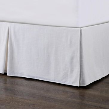HiEnd Accents Hera King Bed Skirt in White, , large