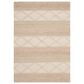 Safavieh Natura NAT217A 4" x 6" Beige Area Rug, , large